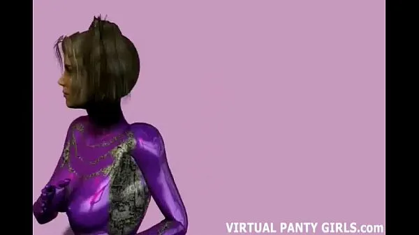 HD 3d anime stripper with big tits and pigtails คลิปพลังงาน