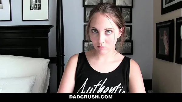 HD DadCrush- Caught and Punished StepDaughter (Nickey Huntsman) For Sneaking energieclips