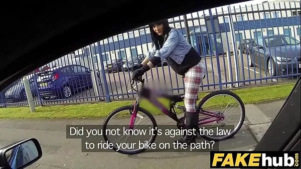 HD Fake Cop Hot cyclist with big tits and sweet ass energialeikkeet