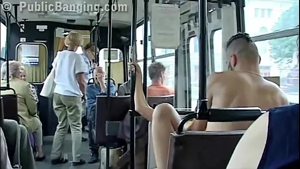 HD Extreme public sex in a city bus with all the passenger watching the couple fuck 에너지 클립