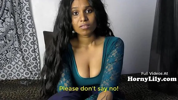 HD 退屈なインドの主婦は、英語の字幕付きのヒンディー語で3Pを懇願します エネルギー クリップ
