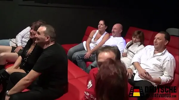 HD Orgy in the porn cinema energy Clips