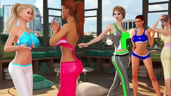 HD Futa Fuck Girl Yoga Class 3DX Video Trailer energetické klipy