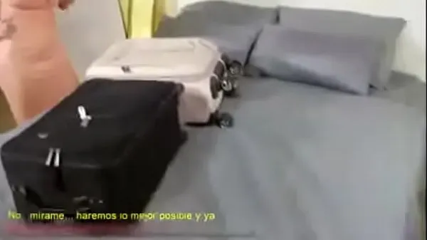 HD Sharing the bed with stepmother (Spanish sub คลิปพลังงาน