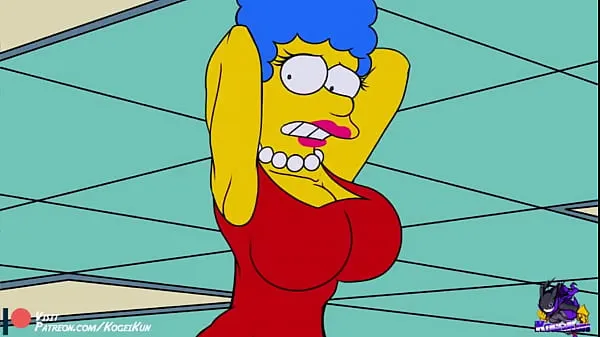 HD Marge Simpson tits Klip tenaga