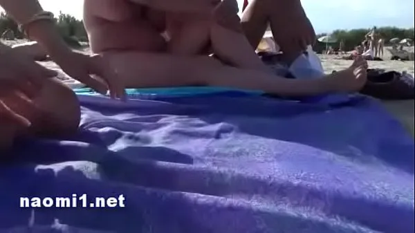 HD public beach cap agde by naomi slut energetické klipy
