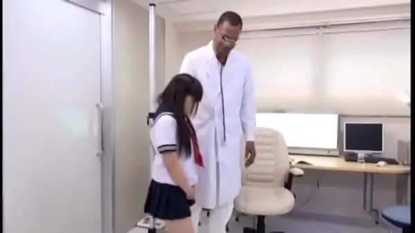 Clip năng lượng Small Risa Omomo Exam by giant Black doctor HD
