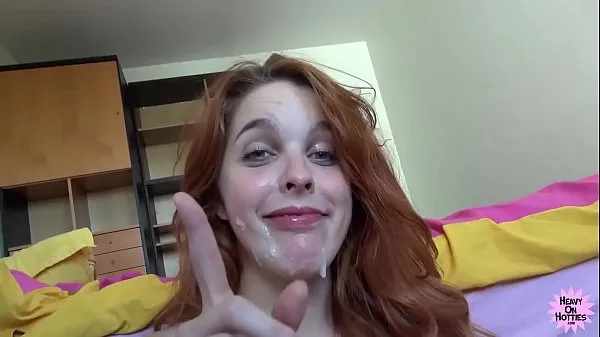 HD POV Cock Sucking Redhead Takes Facial energetické klipy