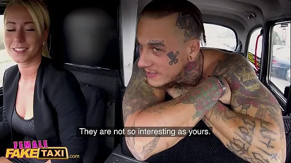HD Female Fake Taxi Tattooed guy makes sexy blonde horny energetické klipy