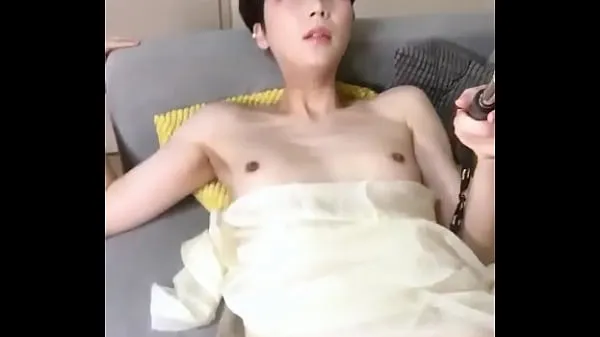 HD Korean like Japanese shemale sexy voice masturbation 3 energy Clips