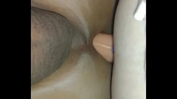 HD Wife debuting her new toy in the husband's ass energy Clips