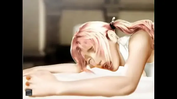 HD FFXIII Serah fucked on bed | Watch more videos energy Clips