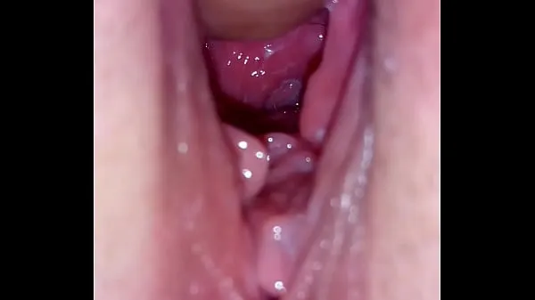 Klip energi HD Close-up inside cunt hole and ejaculation