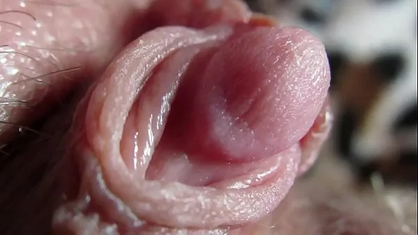 HD Extreme close up on my huge clit head pulsating energy Clips