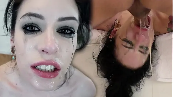 HD HOT BITCH ANNA DE VILLE GETS COMPLETELY DESTROYED AND LOVES IT - FACEFUCK | SLAPPING | c. | GAGGING | b. | ROUGH 에너지 클립