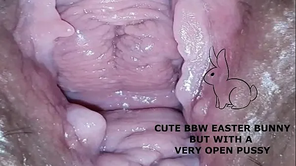 Klip energi HD Cute bbw bunny, but with a very open pussy