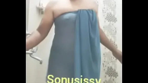 Clip năng lượng Sonusissy navel play in bathroom HD