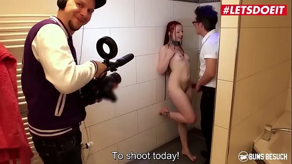 Klipy energetyczne LETSDOEIT - - German Pornstar Tricked Into Shower Sex With By Dirty Producers HD