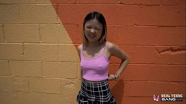 HD Real Teens - Hot Asian Teen Lulu Chu Fucked During Porn Casting energetski posnetki