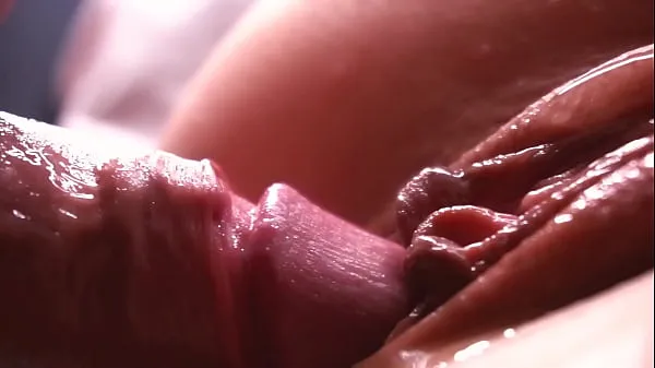HD SLOW MOTION. Extremely close-up. Sperm dripping down the pussy energieclips