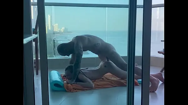 HD On a balcony in Cartagena, a young student gets her pretty little ass filled energy Clips