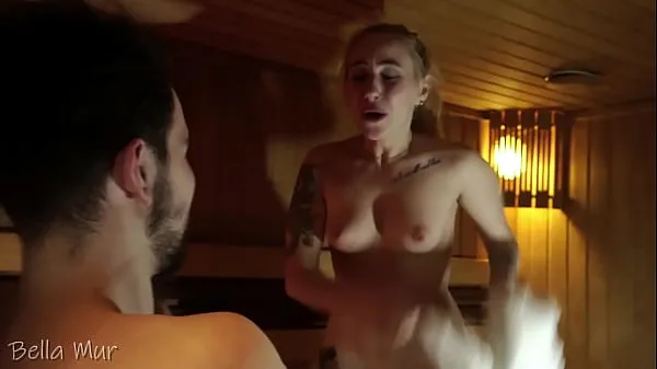 HD Curvy hottie fucking a stranger in a public sauna คลิปพลังงาน