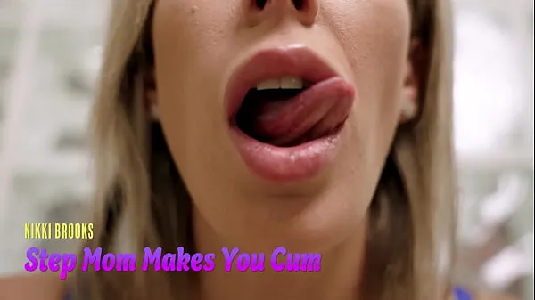 HD Step Mom Makes You Cum with Just her Mouth - Nikki Brooks - ASMR energiklip