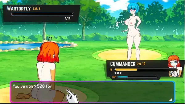 HD Oppaimon [Pokemon parody game] Ep.5 small tits naked girl sex fight for training energiklip