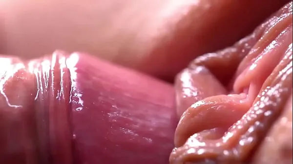 HD Extremily close-up pussyfucking. Macro Creampie energy Clips