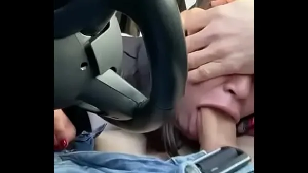 HD blowjob in the car before the police catch us انرجی کلپس