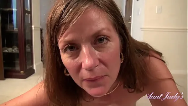 HD AuntJudys - 43yo Full-Bush Step-Aunt Isabella - Special Delivery POV energy Clips