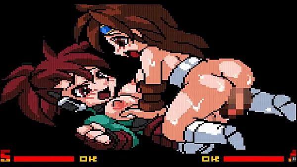 HD Climax Battle Studios fighters [Hentai game PornPlay] Ep.1 climax futanari sex fight on the ring Klip tenaga