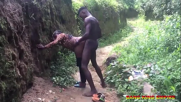 HD SEX EBONY AMATEUR HOUSE WIFE CAUGHT FUCKING AN AFRICAN HUNTER'S FOR BUSH MEAT - HARDCORE BUSH PORNO energy Clips