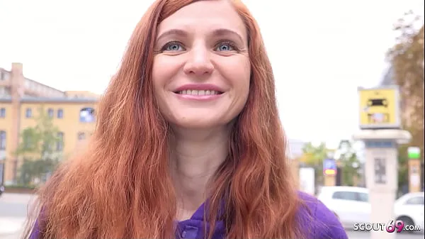 Clip năng lượng GERMAN SCOUT - Small Boobs Redhead College Girl Lina Joy talk to Rough Amateur Sex HD
