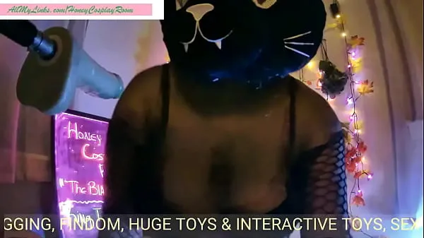HD Honey0811 --THE BLACK CAT--PT.1 --SEXY dance and Dildo Play energetické klipy