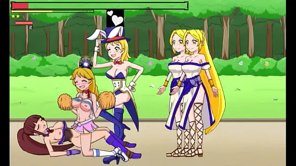 HD Shemale ninja having sex with pretty girls in a hot hentai game video Enerji Klipleri