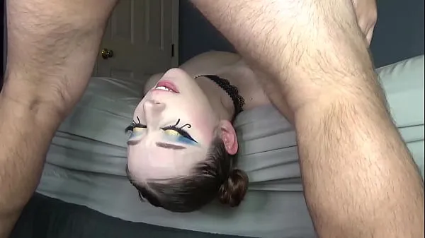HD Egyptian Goddess Pulled Off the Bed for Extreme Deepthroat Upside Down & BALLS DEEP Cum in Throat energy Clips