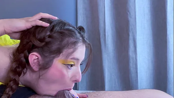 HD Gorgeous Summer Whore Picked Up Hitchhiking Pays with a Deepthroat Blowjob and Thick Cum Facial Throatpie Klip tenaga