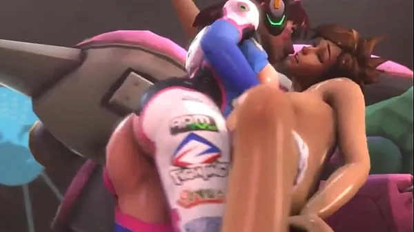 HD 3D Compilation: Overwatch Traycer Dva Futa Blowjob Dick Ride Doggystyle Anal Fuck energy Clips