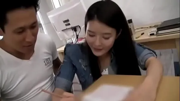 Klipy energetyczne Korean Teacher and Japanese Student HD