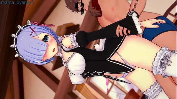 HD Rem is giving a special job 에너지 클립