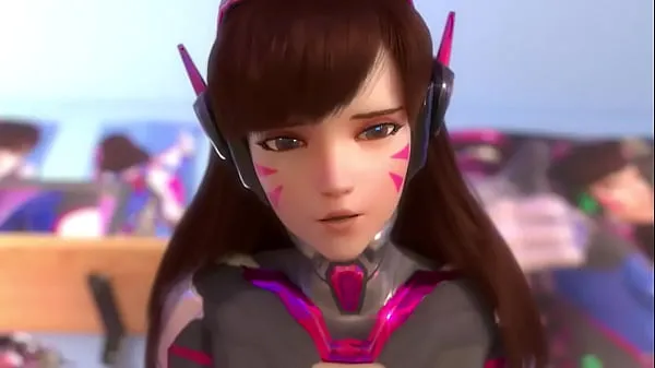HD Perfect Date with DVa (Overwatch Hentai energialeikkeet