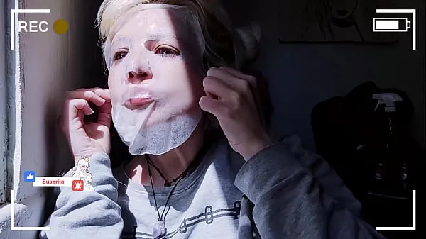 HD Albino mask horse energiklipp