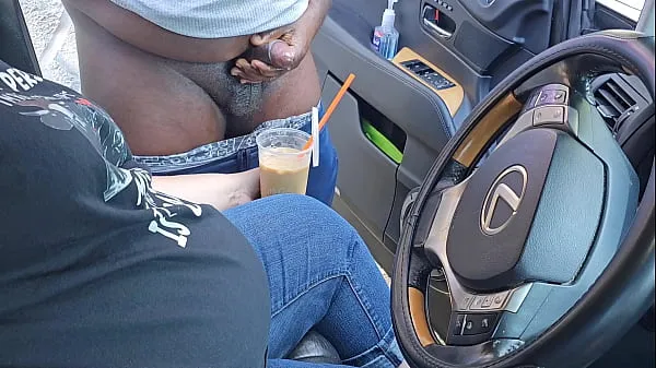 HD I Asked A Stranger On The Side Of The Street To Jerk Off And Cum In My Ice Coffee (Public Masturbation) Outdoor Car Sex energiklipp