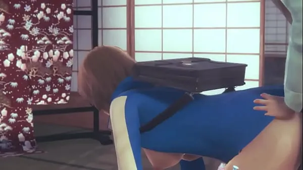HD Doa lady cosplay having sex with a man in a japanese house hentai gameplay Klip tenaga