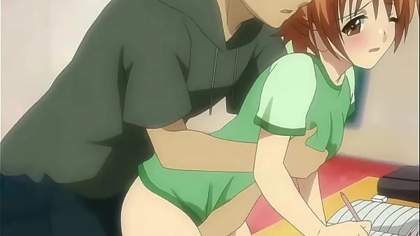 高清Older Stepbrother Touching her StepSister While she Studies - Uncensored Hentai能量剪辑
