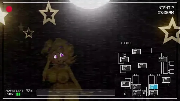 HD Five Nights in Anime 3D | Night 2 energy Clips
