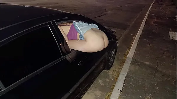 HD Wife ass out for strangers to fuck her in public Klip tenaga