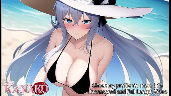 HD ASMR Audio & Video] I get so WET and HORNY on are Beach Date!!!! My outfit gets so slippery it CUMS right OFF!!!! VTUBER Roleplay energy Clips