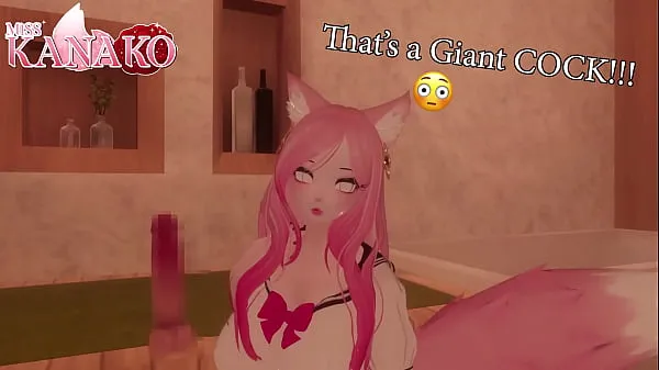 Klip energi HD CAT GIRL KANAKO finds a DICK and sees if she can FIT on that DICK